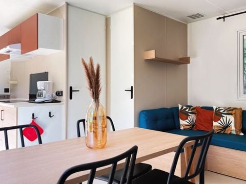 Mobilhome 4 personnes - 2 chambres - Premium vue sur Loire