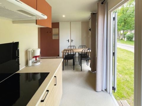 Mobilhome 4 personnes - 2 chambres - Premium vue sur Loire