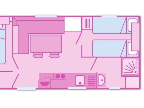 MOBILHOME 6 personnes