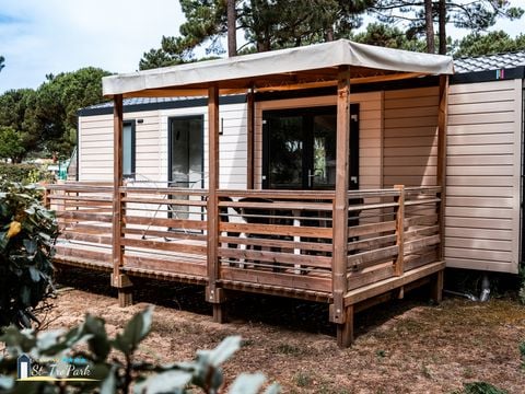 MOBILHOME 4 personnes - Mobil-home Premium 31m² (2 chambres) + Lave Vaisselle + terrasse semi-couverte 15m²