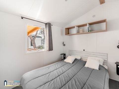 MOBILHOME 4 personnes - Mobil-home Premium 32m² (2 chambres - 2 sdb) + Lave Vaisselle + terrasse semi-couverte 15m²