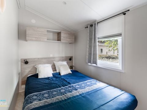 MOBILHOME 2 personnes - Mobil-home Premium 19m² (1 chambre) + Lave-vaisselle + Terrasse semi-couverte 11m²