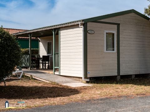 MOBILHOME 4 personnes - Premium 32m² (2 chambres) réservé aux personnes à mobilité réduite avec climatisation