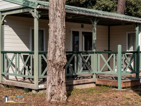 MOBILHOME 4 personnes - Premium 32m² (2 chambres) réservé aux personnes à mobilité réduite avec climatisation