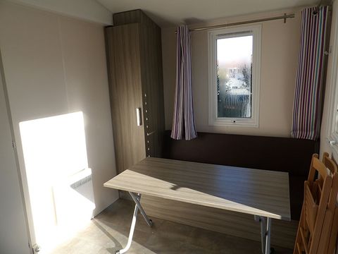 MOBILHOME 2 personnes - duo terrasse coté étang