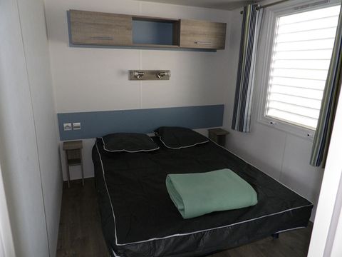MOBILHOME 2 personnes - duo terrasse coté étang