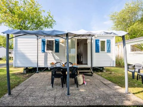 Mobilhome 4/6 personnes - Confort - 3 Pièces - Côté Camping - TV