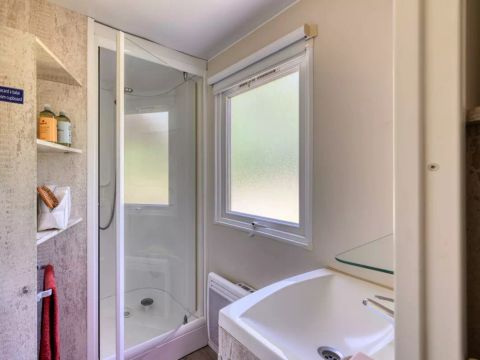 MOBILHOME 8 personnes - Mobil-Home Premium 4 Pièces 6/8 Personnes Côté Etang + TV