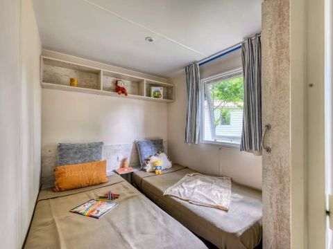 MOBILHOME 8 personnes - Mobil-Home Premium 4 Pièces 6/8 Personnes Côté Etang + TV