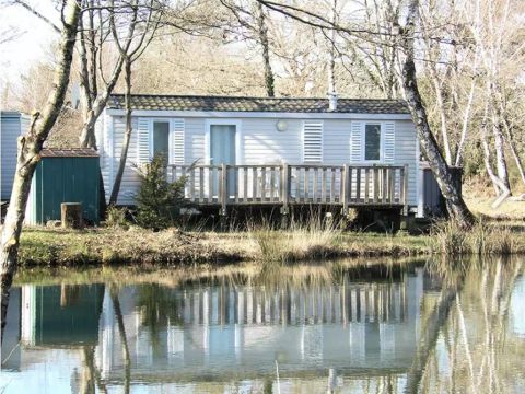 Mobilhome 6/8 personnes - Premium - 4 Pièces - Côté Etang - TV