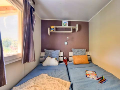Mobilhome 6/8 personnes - Premium - 4 Pièces - Côté Etang - TV