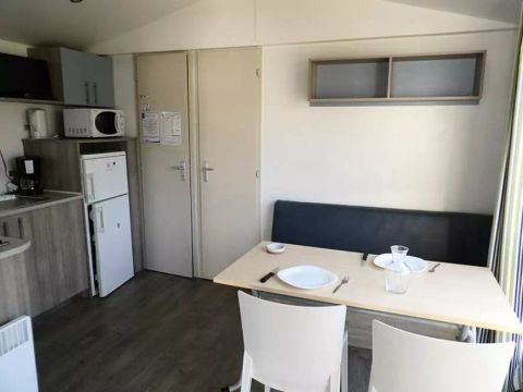 Mobilhome 6/8 personnes - Premium - 4 Pièces - Côté Etang - TV