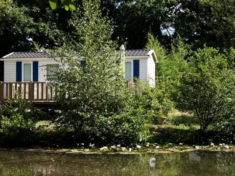 Mobilhome 4/6 personnes - Confort - 3 Pièces - Côté Étang - TV