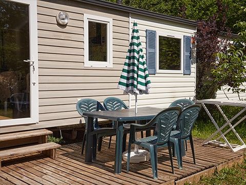 MOBILHOME 4 personnes - Classic XL | 2 Ch. | 4 Pers. | Terrasse surélévée non couverte