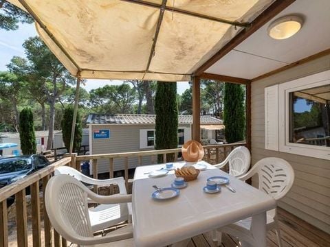 MOBILHOME 6 personnes - Classic | 2 Ch. | 4/6 Pers. | Terrasse simple | Clim.