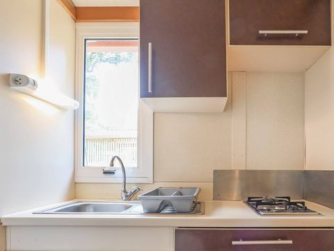 BUNGALOW 5 personnes - Mobil-home | Classic | 2 Ch. | 5 Pers. | Terrasse simple | Clim.