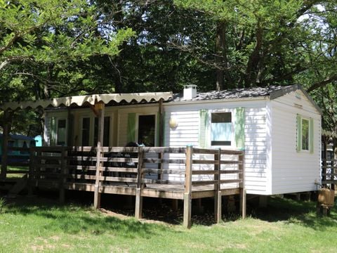 MOBILHOME 7 personnes - Mobil-home 5/7 places. TV 5/7 pers