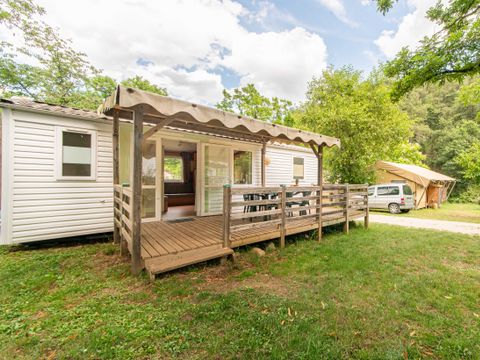 MOBILHOME 7 personnes - Mobil-home 5/7 places. TV 5/7 pers