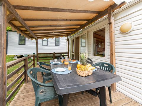 MOBILHOME 7 personnes - Mobil-home 5/7 places. TV 5/7 pers