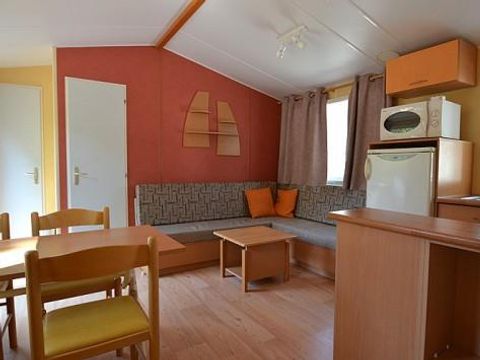 MOBILHOME 7 personnes - Mobil-home 5/7 places. TV 5/7 pers