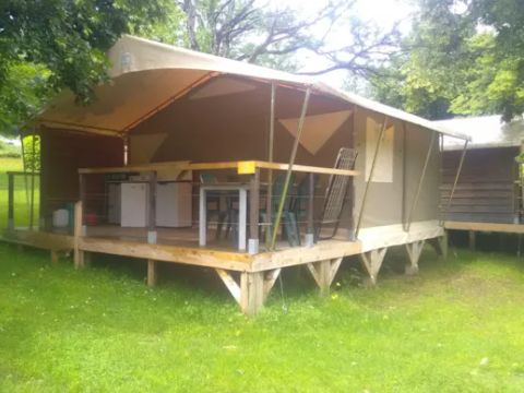 HÉBERGEMENT INSOLITE 5 personnes - Petit Lodge 3 Pièces 5 Personnes Sans Sanitaire