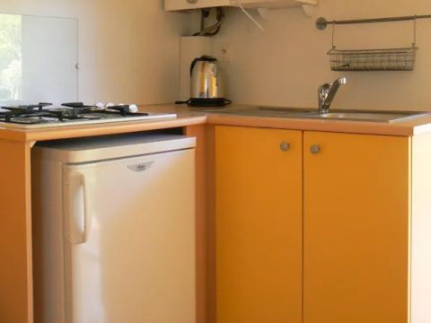 MOBILHOME 4 personnes - Mobil Home 3 Pièces 4 Personnes (3 Adultes et 1 Bébé) + TV