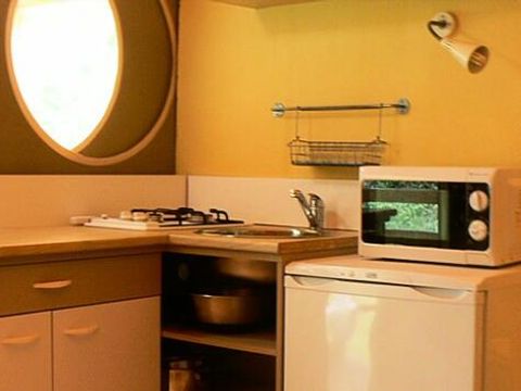 BUNGALOW TOILÉ 5 personnes - Grand Lodge 3 Pièces 5 Personnes