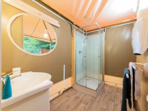 BUNGALOW TOILÉ 5 personnes - Grand Lodge 3 Pièces 5 Personnes