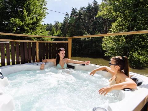 CHALET 10 personnes - Grand Chalet Spa 4 Pièces 8/10 Personnes Climatisé + TV