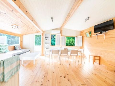 CHALET 10 personnes - Grand Chalet Spa 4 Pièces 8/10 Personnes Climatisé + TV