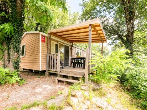 MOBILHOME 7 personnes - Cottage Confort 3 Pièces 5/7 Personnes Climatisé + TV