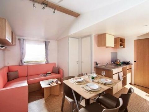 MOBILHOME 7 personnes - Cottage Confort 3 Pièces 5/7 Personnes Climatisé + TV