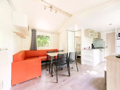 MOBILHOME 7 personnes - Cottage Confort 3 Pièces 5/7 Personnes Climatisé + TV