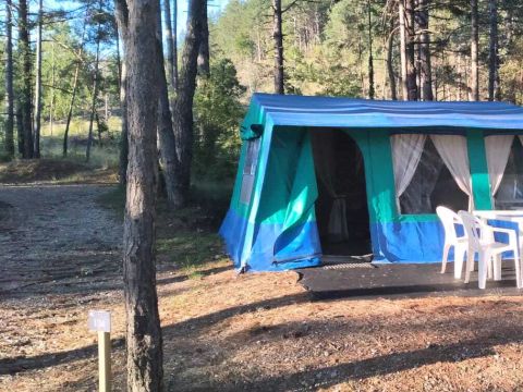 Tente 4 personnes - Tente Navajo 3 Pièces 4 Sans Sanitaire