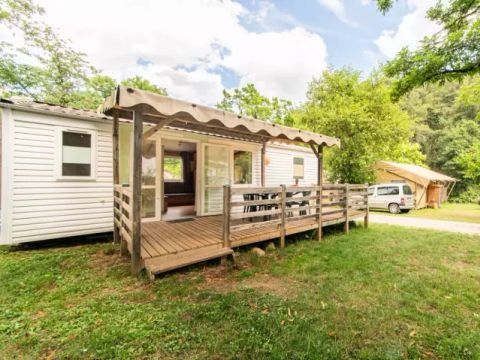 MOBILHOME 7 personnes - Mobil-home 3 Pièces 5/7 Personnes + TV