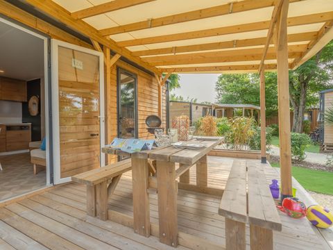 MOBILHOME 4 personnes - Cottage Luxe 2 chambres 2 salles de bain 4