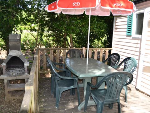 MOBILHOME 4 personnes - Grand Confort 3 Pièces 4 Personnes Climatisé + TV