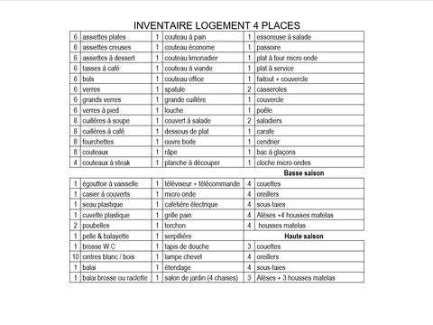 MAISON 4 personnes - PAVILLON TERRASSE TV