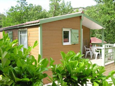 MOBILHOME 6 personnes - 4/6 Confort avec terrasse + Climatisation + TV 40m²