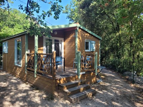 MOBILHOME 6 personnes - 4/6 Confort avec terrasse + Climatisation + TV 40m²