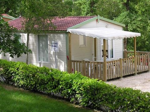 MOBILHOME 6 personnes - 4/6 Confort avec terrasse + Climatisation + TV 40m²