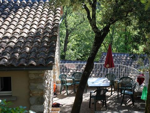 MAISON 6 personnes - Pavillon 6- 1 chambre + 1 chambre cabine + terrasse + Climatisation + TV - 40m²