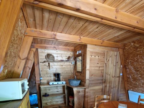 CHALET 4 personnes - CABANE DAVY CROCKETT