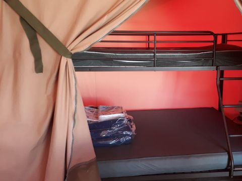 TENTE TOILE ET BOIS 5 personnes - Lodge 5 pers