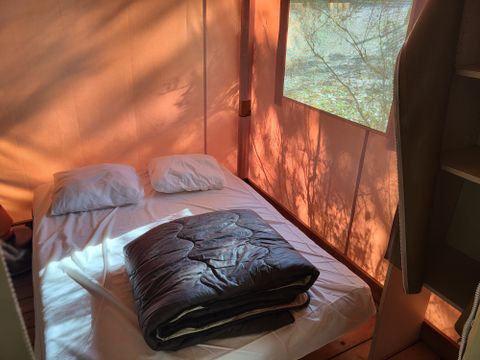 Tente en toile et en bois 4 personnes - SAHARI - sans sanitaires