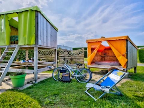 Hébergement 2 personnes - CAMP ETOILE (sans sanitaires)