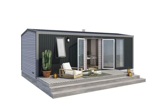MOBILHOME 4 personnes - Cottage ETOILE "VUE LAC"(terrasse couverte) nouveauté 2023