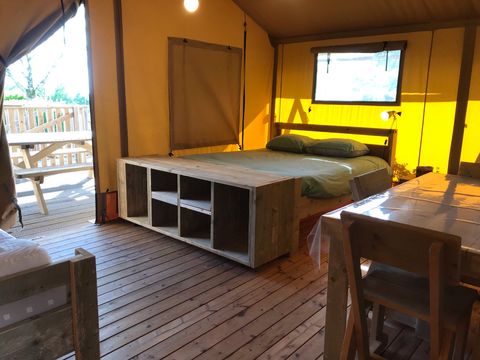 LODGE 3 personnes - Tente Lodge 3 personnes Accès PMR sans sanitaires