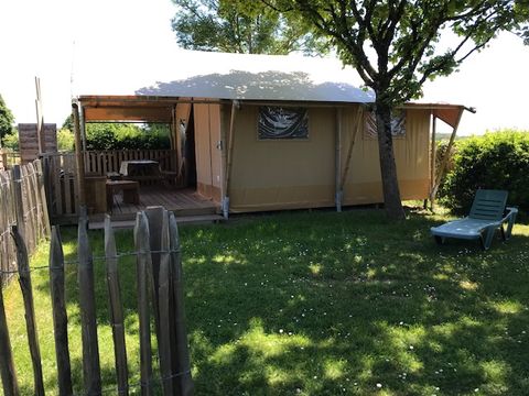 LODGE 3 personnes - Tente Lodge 3 personnes Accès PMR sans sanitaires