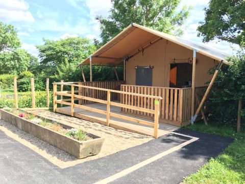 LODGE 3 personnes - Tente Lodge 3 personnes Accès PMR sans sanitaires